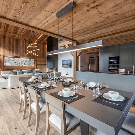 Magnifique A Avec Jacuzzi Et Sauna - Fr-1-343-268 Alpesi faház Chamonix