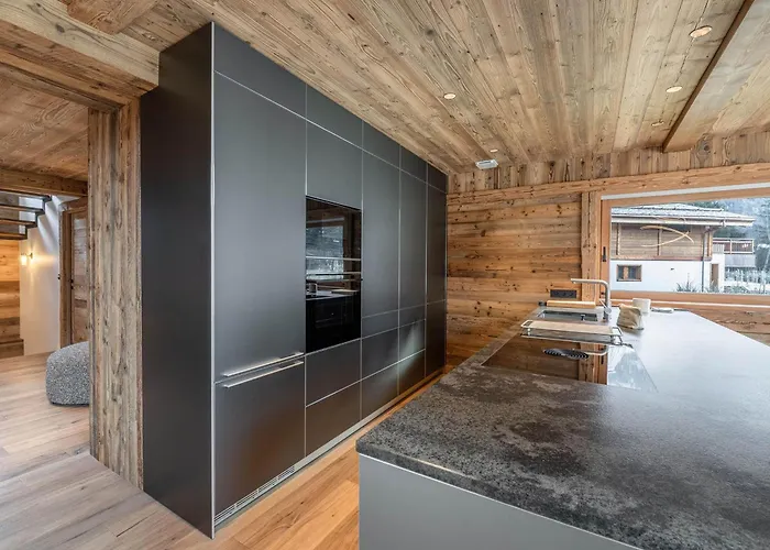 Moderne Avec Jacuzzi Et Sauna Pour 10 Personnes - Fr-1-343-268 Chalet Chamonix